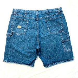 Vtg Wrangler Relaxed Fit Carpenter‎ Denim Shorts